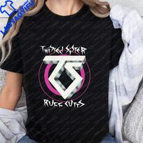 Twisted Sister - Classic Pop Music Band Trendy, Versatile, Suitable for Both Unisex and WoUnisex, Round-neck T-Shirt S