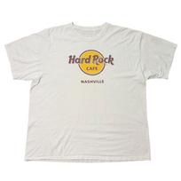 Hard Rock Cafe Nashville Graphic T-Shirt Mens XL White Short Sleeve Crewneck Tee Unisex T-Shirt L