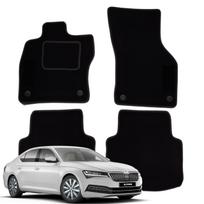 Skoda superb iii od 2015r. dywaniki welurowe maty do auta wycieraczki b