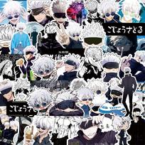 10/30/75pcs Anime Jujutsu Kaisen Graffiti Stickers Cool Gojo Satoru Cartoon Decals DIY Phone Case Suitcase Classic Manga Sticker