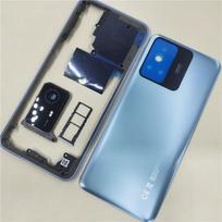 For Xiaomi Redmi Note 12S Phone Housing Middle Frame+Battery Back Cover Case Panel Lid Rear  With Camera Lens