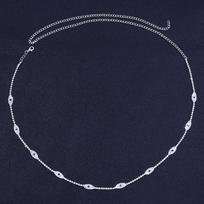 Luxury Fine Turkish Blue Eyes Belts Statement Waist Chain Women Shining Full Rhinestone Evil Eyes Belly Waist Chain Body Jewelry
