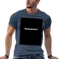 Shadowbanned Tshirt Anime Tshirt Unisex T Shirt Cotton High Quality Anime T Shirts Oversize Tshirt S