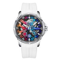 Mark Fairwhale 6620 Multifunction Skeleton Waterproof Mechanical Watch Fashions Classy Holiday Gifts Man and Woman Watches balta