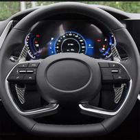 Carbon Fiber Steering Wheel Shift Paddle Shifter For Hyundai Sonata 2020-2022