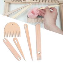 Weaving Shuttle Big Eye Needles for Rug Making Hats Scarves Tapestry
