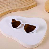 Fashion Kids Sunglasses Heart-Shaped Sunglasses Children Sun Glasses Cute Love Heart Glasses Vintage UV400 Protection Eyewear