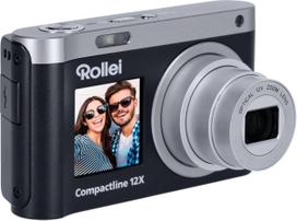 Skaitmeninis fotoaparatas Rollei Rollei Compactline 12102 kompaktiškas skaitmeninis fotoaparatas 64 MP CMOS 9200 x 6900 px Black | 12102 | 4048805121021