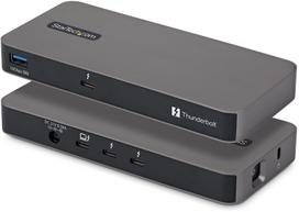 Dokstacija StarTech Startech - USB4 / Thunderbolt 4 / Thunderbolt 5 dokstacija - 3 x Thunderbolt 5 - 140 W - Didžioji Britanija, Europa | 303UE-TB5-HUB | 0065030925709