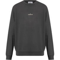 Stone Island Vienspalvis ilgomis rankovėmis su raidėmis džemperis vyriškas džemperis Pilkas K2S156100018S0195V0062 L