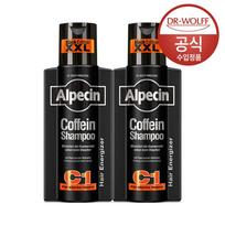Alpecin Alpecin Kofeino šampūnas C1 Juodasis leidimas Stiprina plaukus ir galvos odą 375ml X 2 NONE black