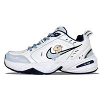 Nike Air Monarch 4 Blue Dog Slip Resistant Low top Chunky Sneakers Unisex Blue White 415445-102(Team627-) 40.5