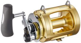 Shimano Tiagra 50W LRSA Baitcasting Reel Suitable for Trolling Boat (Right-Handed) - (Yellowtail, Tuna, Fishing) auksas
