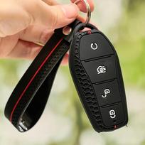 Car Key Case For BYD New ATTO 3 Qin Song Plus Dmi Han Tang Dolphin Seal U Sealion 07 Remote Cover Shell Holder Chain Fob Bag juoda
