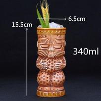 450ml Ceramic Tiki Mug Creative Porcelain Beer Wine Mug Cup Bar Tool 200-700ml