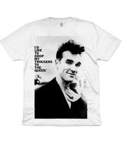 The Smiths - 'I'd Like To Drop My Trousers To The Queen' -1985- Organic T-Shirt Mens Womens Tees Top M