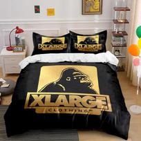 XLARGE Gorilla Logo Black Bedding Set Bedding set (1 duvet cover, 2 pillowcases, duvet not included) 135x200cm