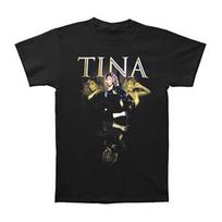 Men's Tina Turner Solid Gold Tour Tee T-shirt Small Black Unisex T-Shirt S