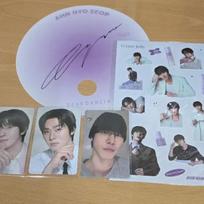 Ahn Hyo-seop's Dahlia Japan Pop-up Limited Edition Sticker + 3 Photocards (with Secret Card) + Pop-up Limited Edition Debt
