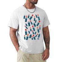 Lovely Lipsticks For Beauty Lovers Tshirt Large Size Basic Casual Tshirt S