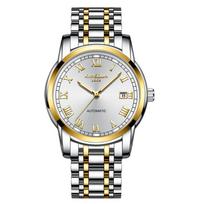 High Quality Custom Fine Steel Hollow Exquisite Automatic Mechanical Watches Fashion Casual Waterproof Business Men's Watches