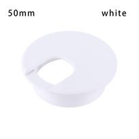 Line Organizer Cable Clamp Computer Grommet Wire Hole Cover Desk Table Cable Fastener Line Box 50mm