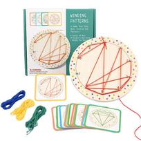 Kids Nailboard Lacing Threading Montessori Toys Fine Motor Skills Geometry Shape Matching Board Games Thinking Educational Toys