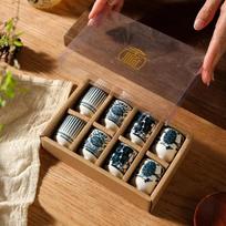 Japoniškų keraminių sakės puodelių rinkinys Namų ūkio sakės dozatorius Sushi restorano gėrimo įrankiai Degustaciniai puodeliai Dovanos draugams