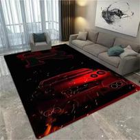 Classical Racing Car Printed Carpet Area Rugs Bedroom Play Mats Home Decor Carpet Livingroom Sofa Rug Doormat Non-slip Crawl Mat 40x60cm