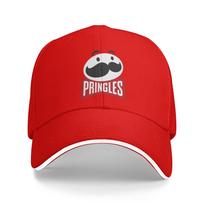 Pringles Logo Casual Baseball Cap Spring  Trucker Hat Sun Visor Hiking Fishing Snapback Cap Men Women Vintage Baseball Caps One Size
