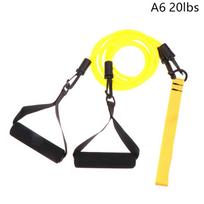 Swimming Training Latex Tubes Safety Rope Swim Training Resistance Elastic Belt Adjustable Swimming Pool Exerciser