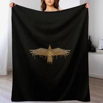 Mono Inc Ravenblack Throw Blanket Flannel Fleece Soft Warm Throw Blanket 102x76cm(40x30in)