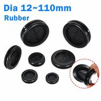 Dia 12~110mm Rubber Protective Coil Double-sided Rubber Firewall Hole Plug O-ring Seal Over Wire Guard Loop Snap-on 12mm-20pcs