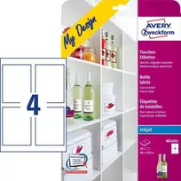Avery Zweckform butelių etiketės (MD4001)