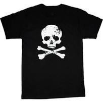 Beauty Hip Hop Pirate Skull and Crossbones T-Shirt Women's Pattern Summer New Women's Retro Fashion Streetwear Y2k Tee Tops S