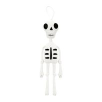 Helovino skeletas pliušinis žaislas Minkštas kimštas skeletas šventinėms dekoracijoms ir dovanoms One Size
