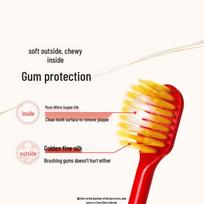 EBISU 48-Hole Wide Head Toothbrush