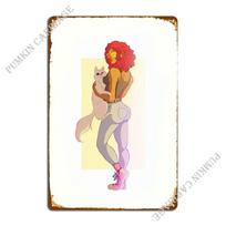 Hug Metal Sign Pub Mural Bar Cave Mural Wall Mural Tin Sign Poster 20x30cm（7.8x11.8inch）