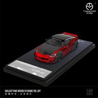 TimeMicro 1:64 400Z RED/BLUE/GRAY/HKS/ADVAN painted alloy car model