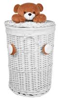 Teddy Bear wicker basket 75L