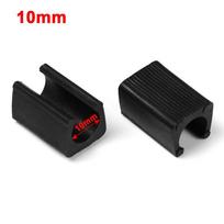 10pcs Glides Floor Protector Non-slip U Shaped Tube Caps Pipe Clamp Damper Stool Chair Leg Pad 10mm