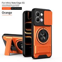 Dėl Infinix Note Edge dėklo Infinix Note Edge 5G dangtelio Magsafe magnetinio sulankstomo laikiklio Karinės šarvo kameros apsaugos dangtelio Infinix Note Edge