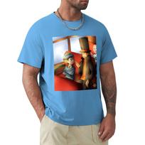 Professor Layton T-Shirt graphics anime t shirts baggy shirts plus size men clothing S