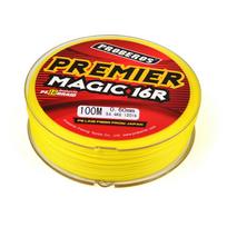 16 Braids, 100 Meters, Strong Horse PE Fishing Line, 5 Colors, PE Line, 3.0 # -13 # Woven PE Fishing Line 10.0/100LB geltona