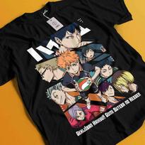Hinata Shoyo Manga Juostelė Haikyuu Haikyu Anime Unisex Marškinėliai T-Shirt Tee VISI DYDŽIAI S