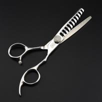 6.0 inch Waldorf 10 teeth, fishbone scissors, hair scissors, bangs scissors, tooth scissors, thin tooth scissors huaer 10-tooth scissors