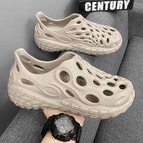 Summer personalized hole shoes hollow breathable sub non-slip large size basket shoes beach sandals 40-41 juoda