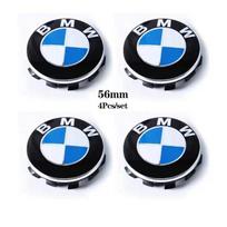 4 vnt. 56/68 mm automobilio emblema ratlankio centrinės dalies dangtelio lipdukas ratlankio ženklelis emblemos priedai BMW M E46 E90 E60 F10 F30 E39 E36 F20
