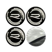 2026 Nauji VW VOLKSWAGEN 4 vnt. 56/60/65 mm Automobilio ratų centrinių lipdukų rinkinys Volkswagen VW Rline Polo Golf Passat B5 B6 B7 MK6 Sciro 56mm