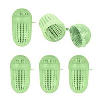 5Pcs Fishing Baits Cage Fish Baits Feeder Basket Holder Plastic Baits Bucket Swim Feeder Basket Fishing Tool Enduring